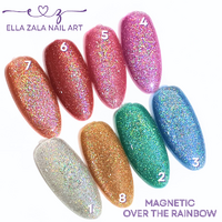 Ella Zala Magnetic Over Rainbow Gel Polish Collection
