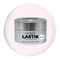 50ml JAR - LASTIK PLUS - MARSHMALLOW - Stick and Stay - UV/LED Soak Off