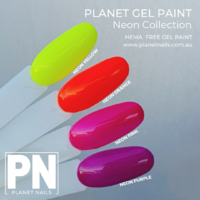Planet Gel Paint - Neon 4 Pack