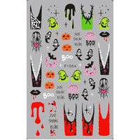 Nail Art Sticker - Halloween - Boo!