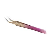 Dual head angled tweezers for nail art