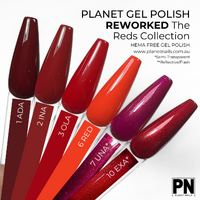 The REDS -  Planet Gel Polish Reworked Collection