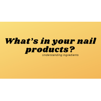 What's really in your nail products?